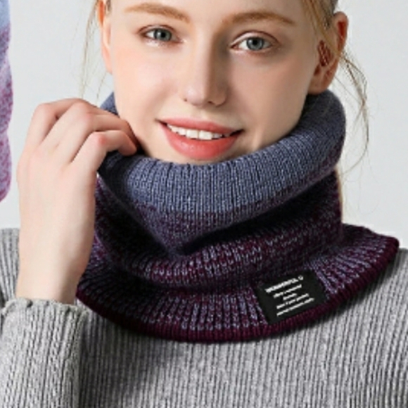 Last2⭐Knitted wool scarf ring - Picture 4 of 4